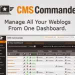 Want to save time managing your WordPress weblogs? Control them all with CMS Commander!