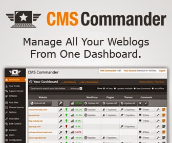 Want to save time managing your WordPress weblogs? Control them all with CMS Commander!